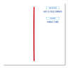 Boardwalk, Single-Tube Stir-Straws,5.25", Polypropylene, Red