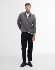 Essential Tisbury Half-Zip Jumper Classic Grey