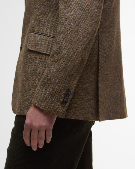 Blazer con motivo a spina di pesce Firth Moons