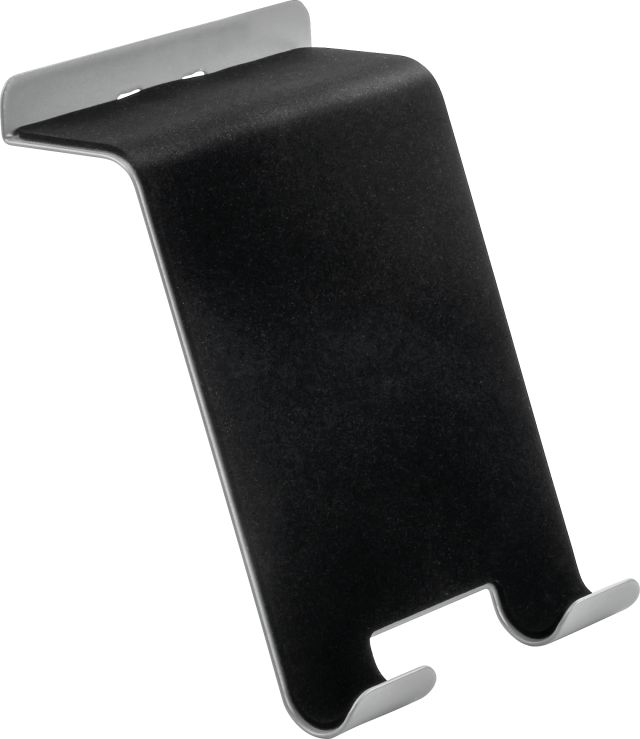 The Novus Penda Cell Phone Holder keeps your phone within reach and provides hands-free viewing.