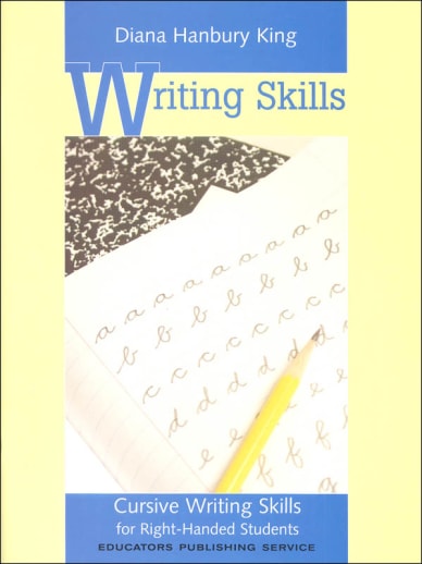 Cursive Writing Skills for Right-Handed Students