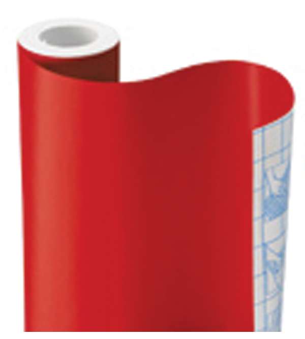 Con-Tact® Adhesive Roll, Red, 18" x 16 ft.