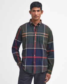 Camicia Dunoon a maniche lunghe dalla vestibilità leggermente aderente 