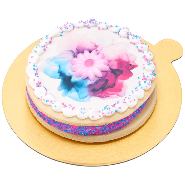 Abstract Watercolor PhotoCake® Edible Image®