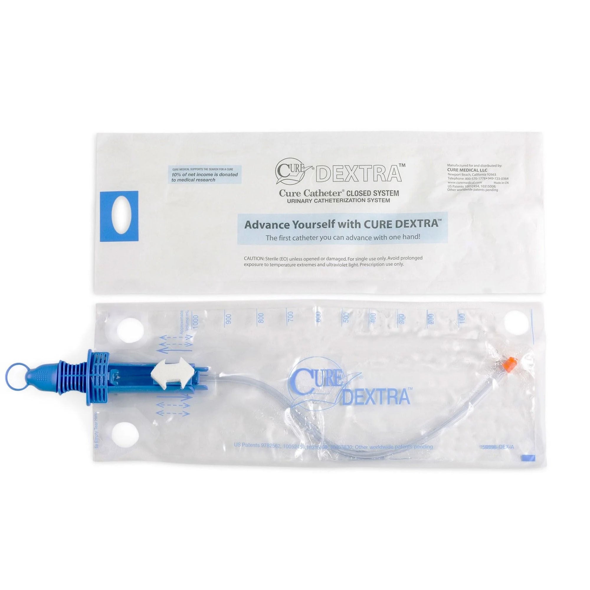 ConvaTec CATHETER KIT, DEXTRA CURE EYELET PRE-LUB 12FR (90/CS)
