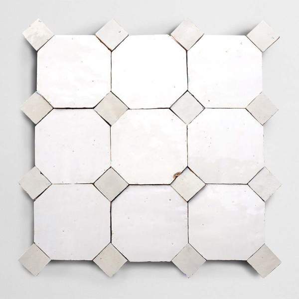 zio & sons + clé | moroccan sea salt octagon + weathered white bouchon (unmounted bundle)