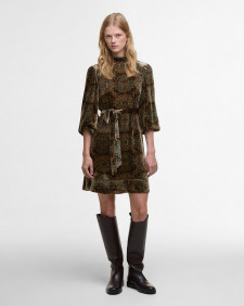 Barbour FARM Rio Ana Clara Mini Dress Pineapple Print