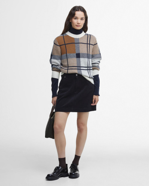 Tessa Cord Mini Skirt Classic Navy