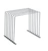 Stainless steel cutting board rack
