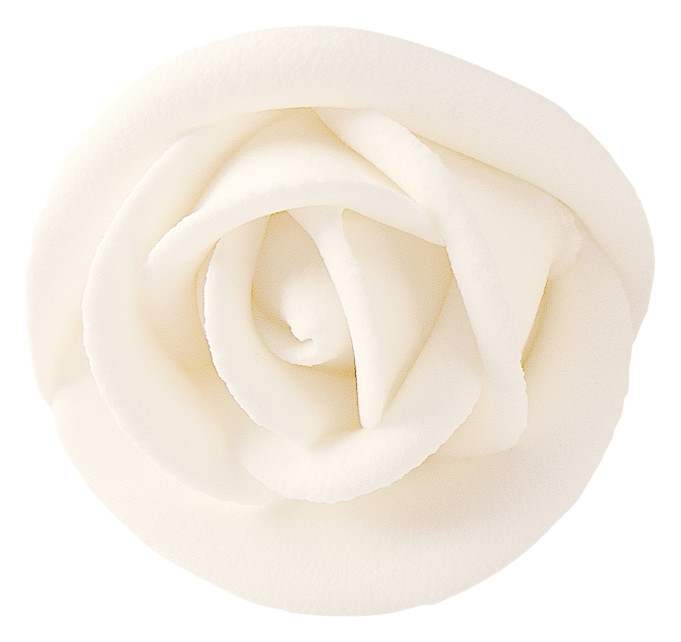 White Large Classic | Sugar Rose Decorations | DecoPac