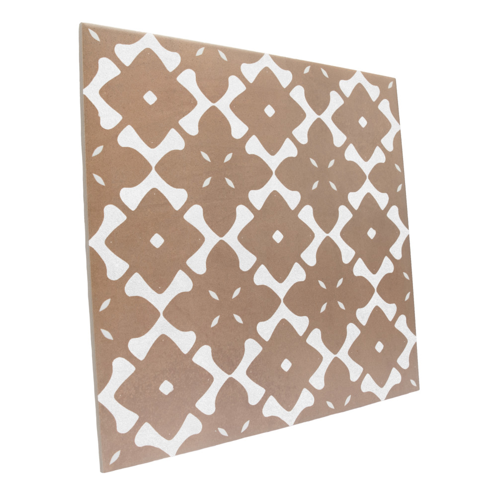 Bari Fortuna Terra 12-7/8 in. x 12-7/8 in. Porcelain Floor and Wall Tile