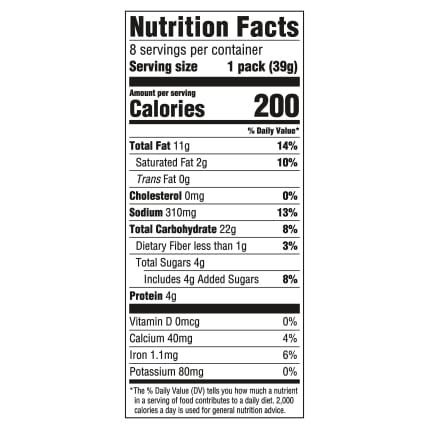 Nutrition Facts