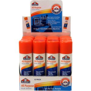 All Purpose Glue Stick, 0.77 oz, Pack of 12
