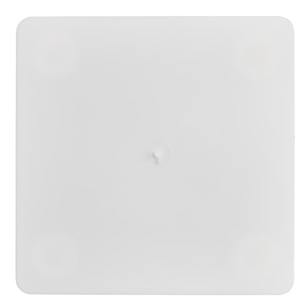 9" Square White Separator Plate