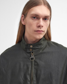 Barbour x Baracuta MA-1 Waxed Harrington Jacket 