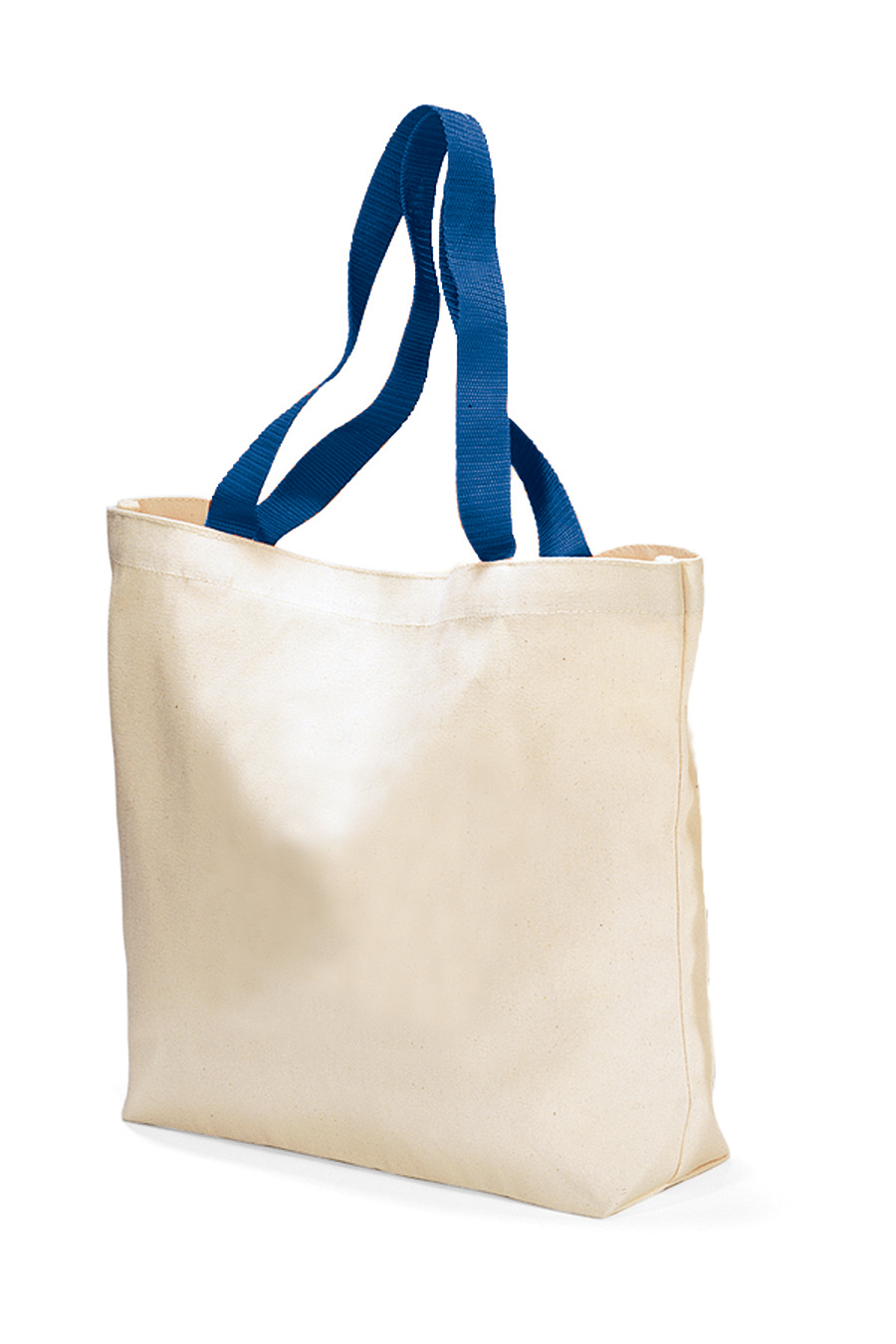 Colored Handle Tote-Gemline