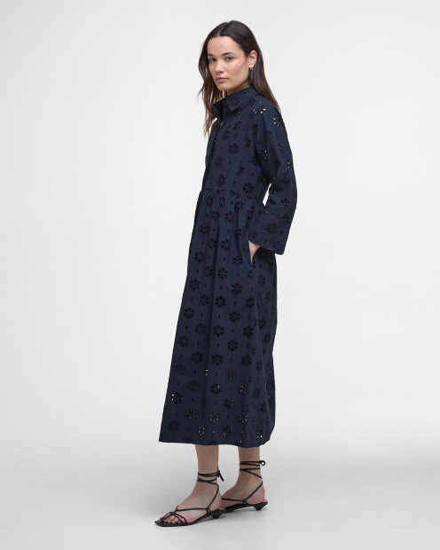 Abito midi in pizzo sangallo Melissa 