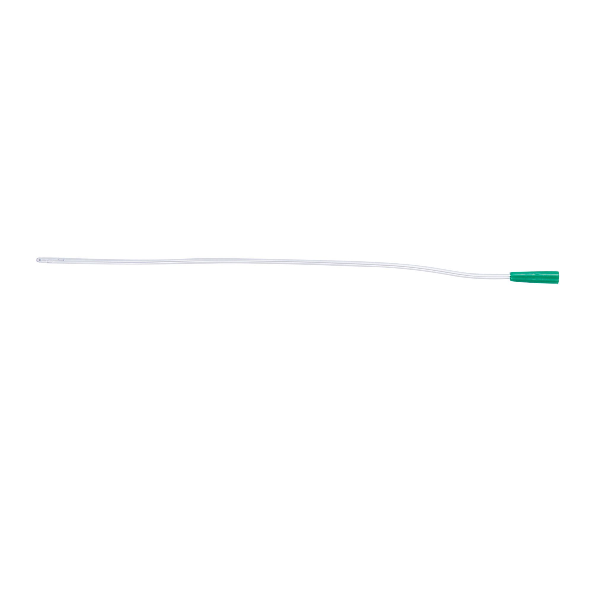 Dover™ Urethral Catheter, 14 Fr., Unisex, Robinson, Green