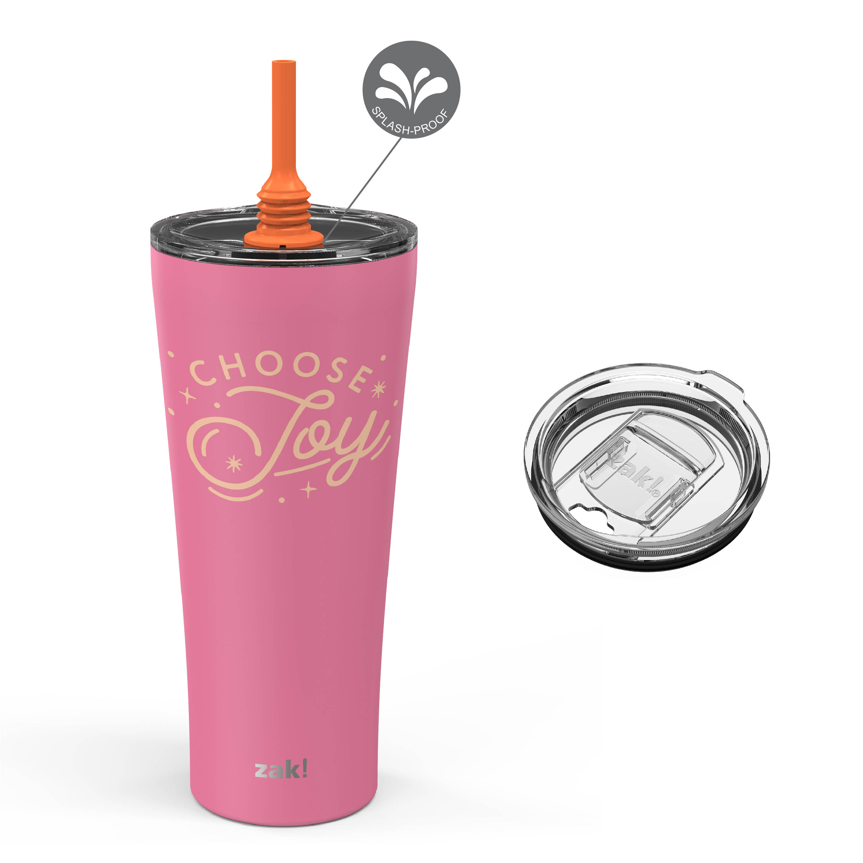 Alfalfa 30 ounce Insulated Tumbler, Pink slideshow image 1 Alfalfa 30 ounce Insulated Tumbler, Pink slideshow image 1