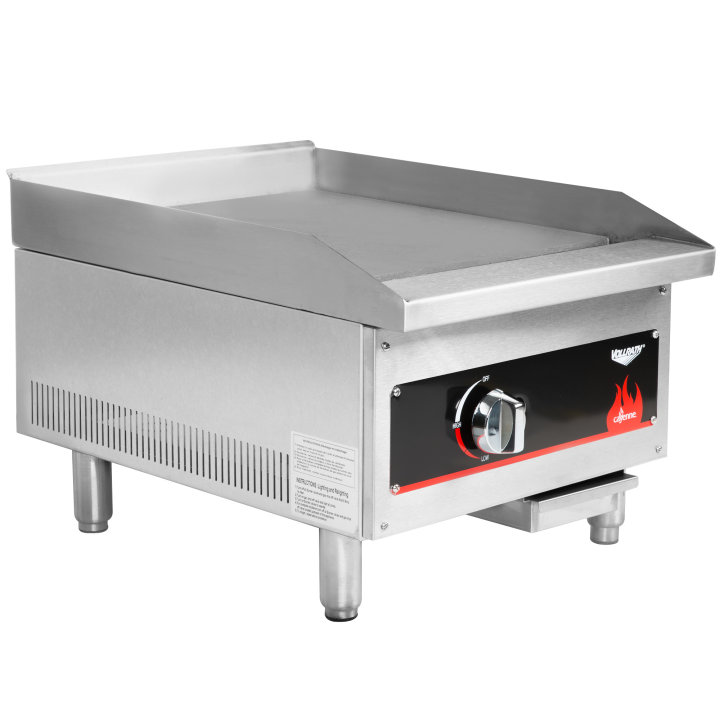 18-inch Cayenne® gas flat-top griddle