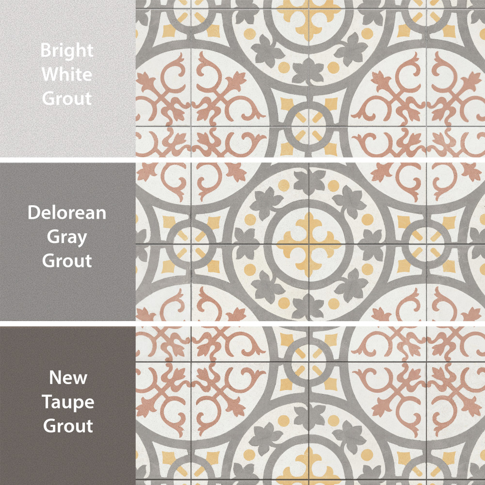 Kings Paname Trocadero 17-5/8 in. x 17-5/8 in. Ceramic Floor and Wall Tile