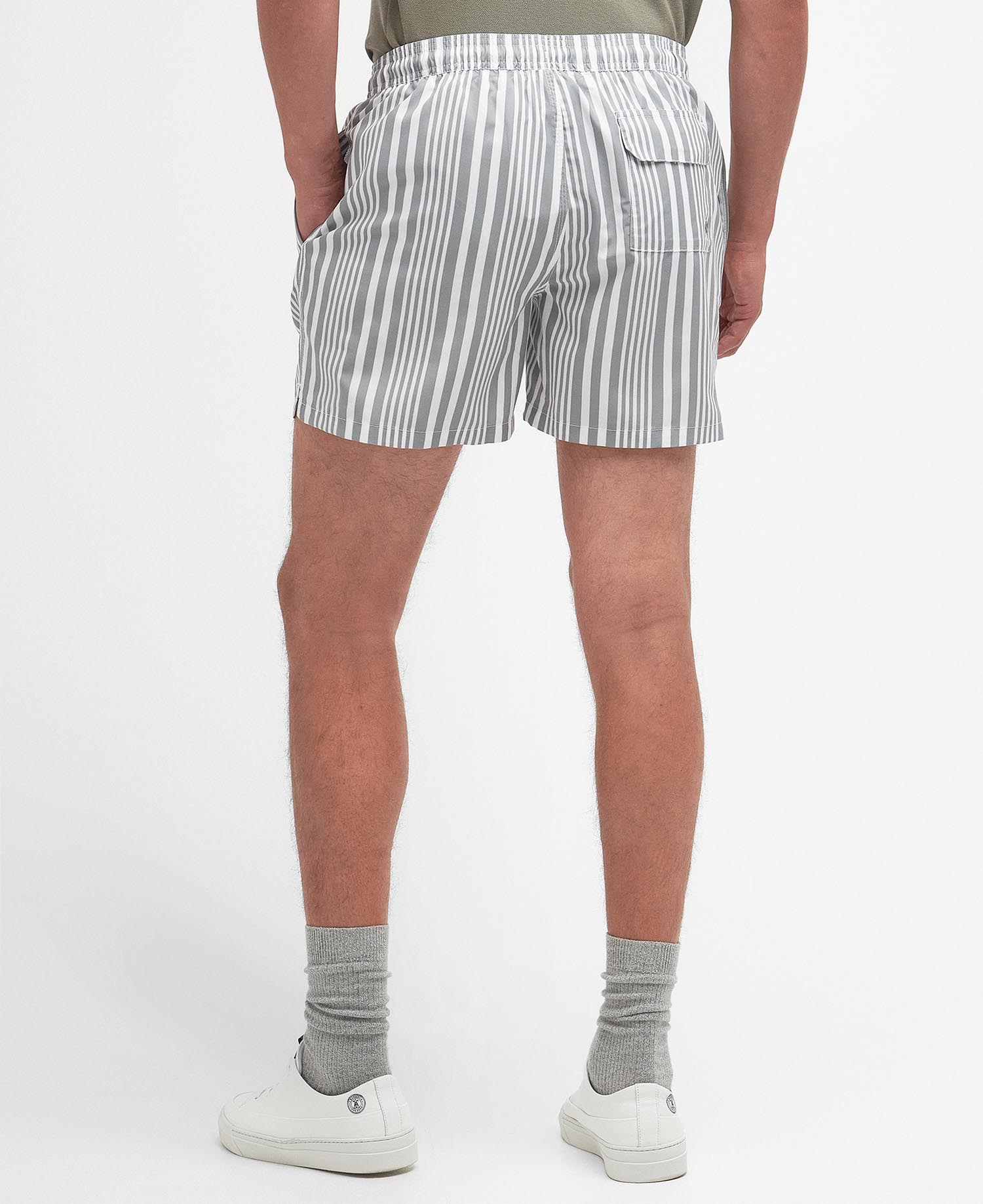 Decklam Striped Swim Shorts image number 2
