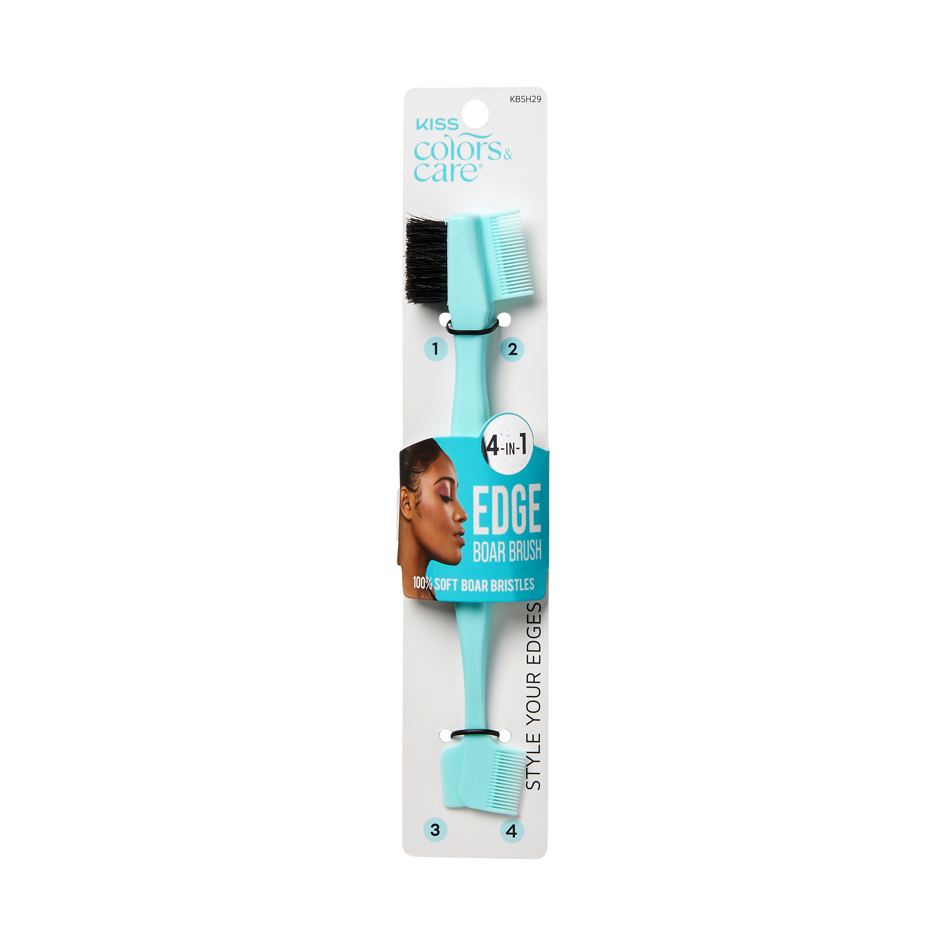 Boar Bristle | 4-in-1 | 4-in-1 Edge Brush