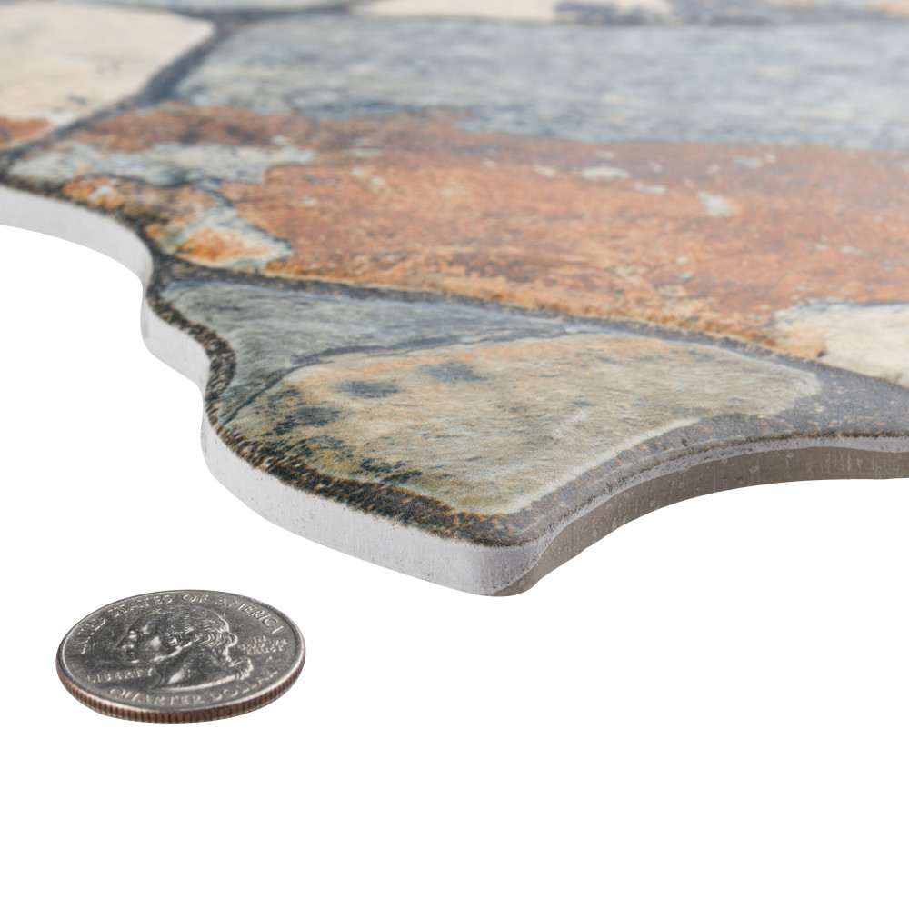 Canet Oxido 17 in. x 17 in. Porcelain Floor and Wall Tile