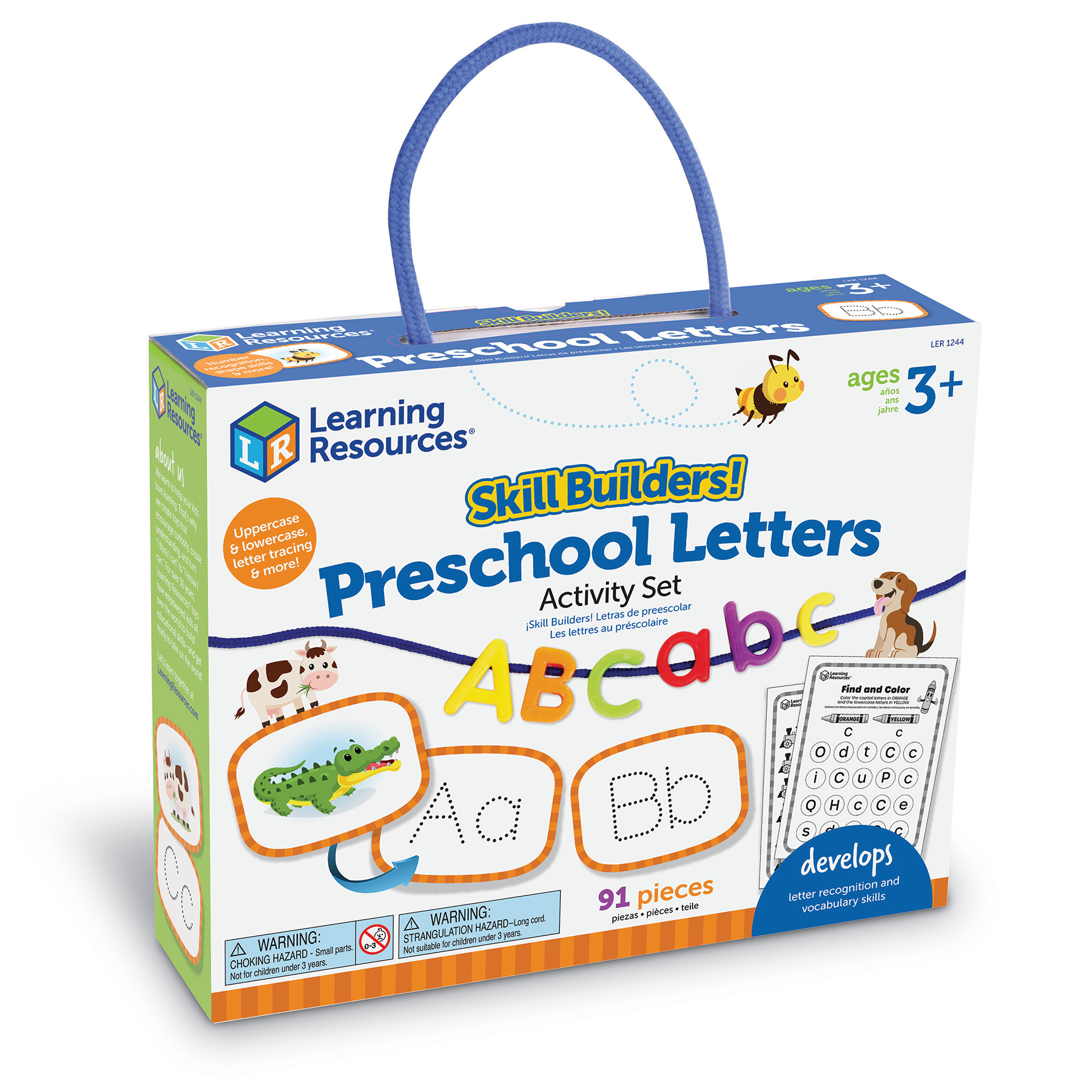 Learning Resources Skill Builders! Preschool Letters image number null
