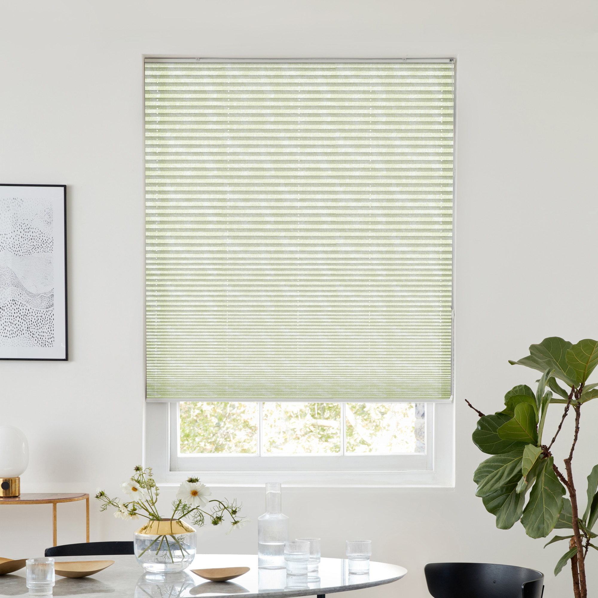 Galen Grass Pleated blind