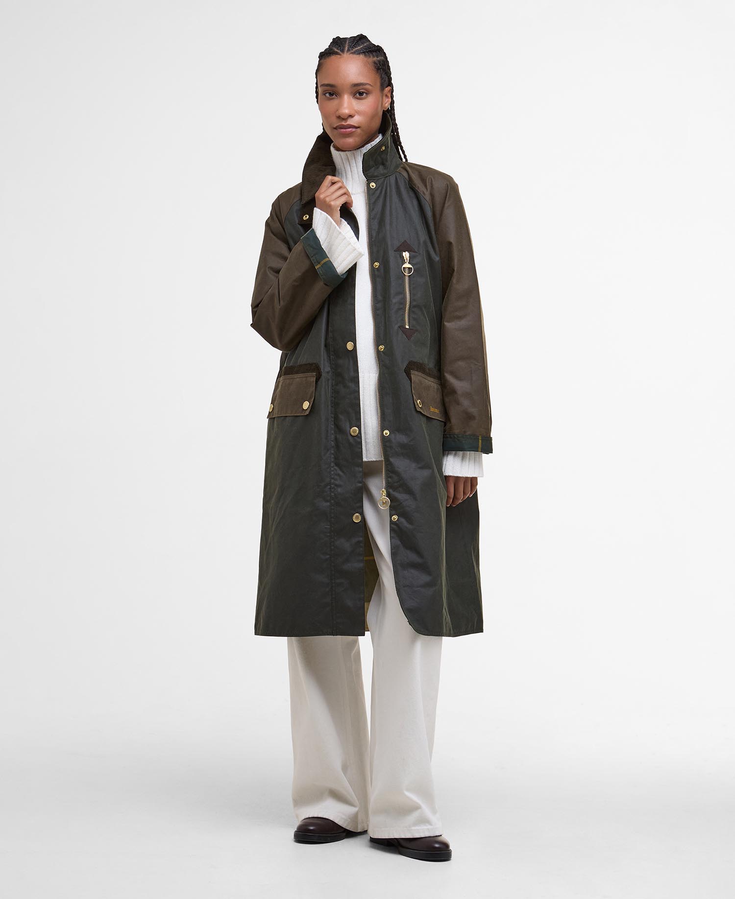 Evette Waxed Car Coat image number 1
