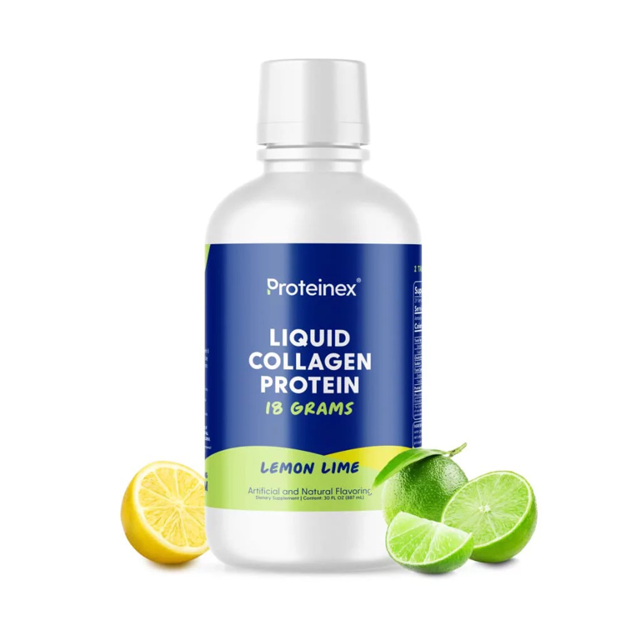 Proteinex 15 Liquid Predigested Protein Dietary Supplement, Lemon-Lime, 16-oz. MK 543102