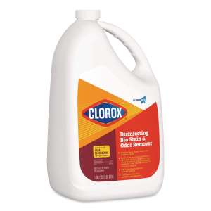 CLO31650, Clorox,  CloroxPro Disinfecting Bio Stain and Odor Remover,  1 gal Bottle