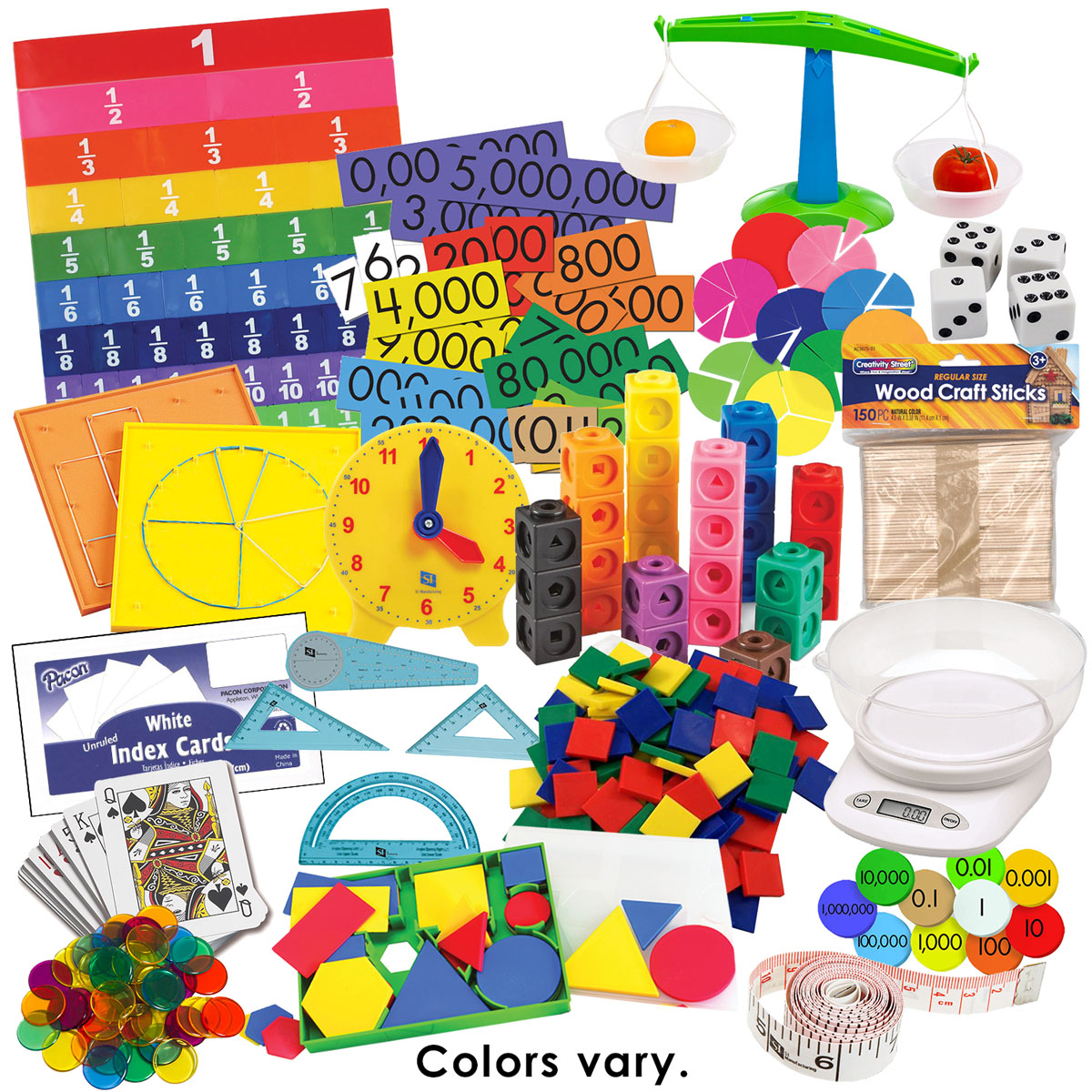 Primary Math 2022 Grade 4 Manipulative Package