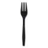 Boardwalk, Heavyweight Individually Wrapped Polypropylene Cutlery, Fork, Black