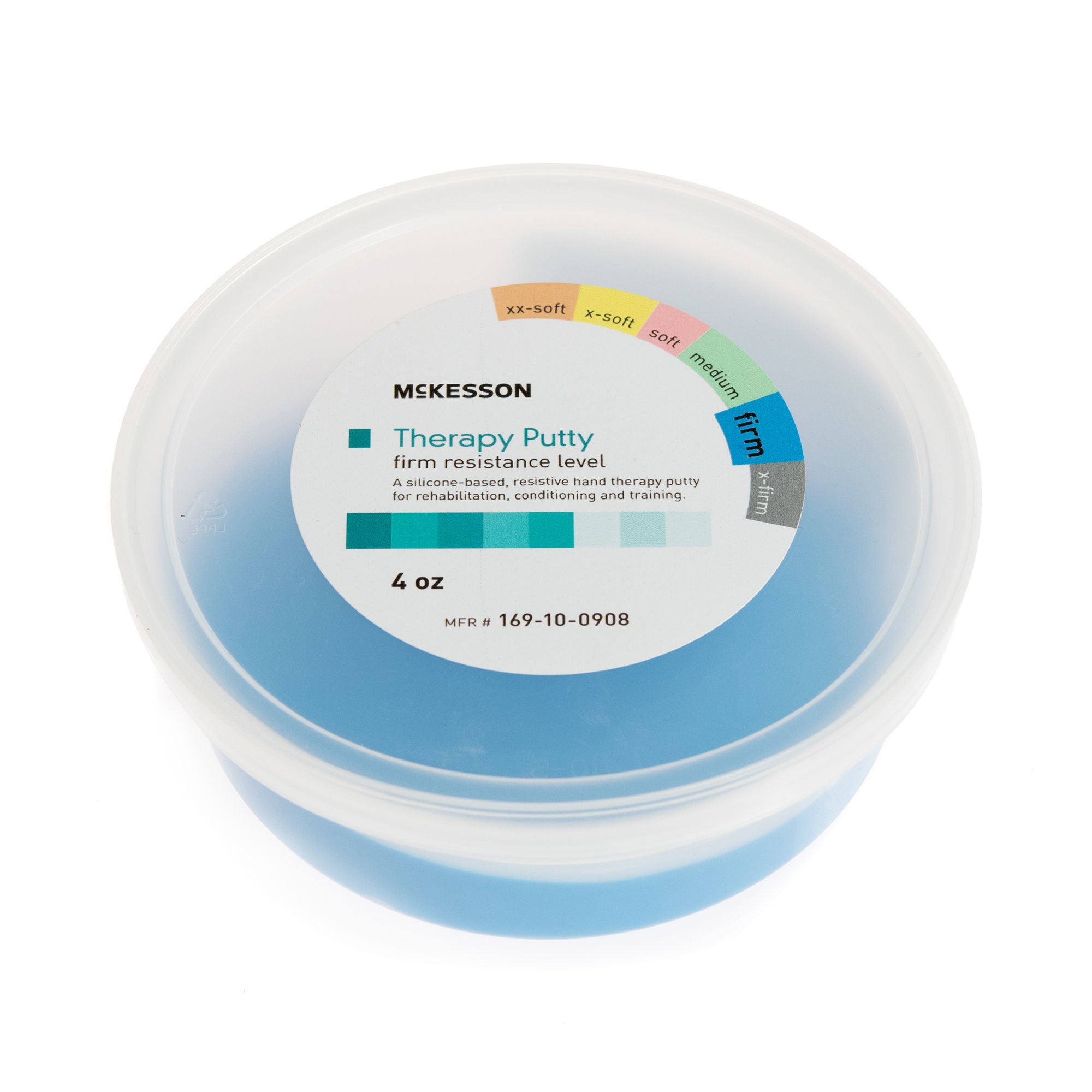 McKesson Therapy Putty, Blue, Firm, 4-ounce Container