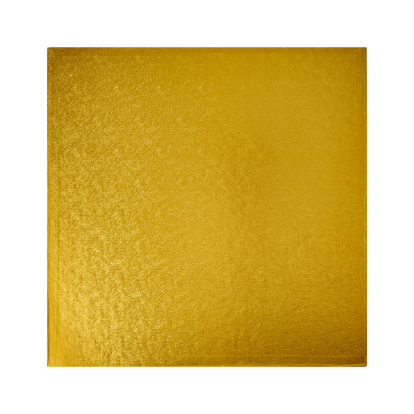 18" Square Gold Foil Cake Board
