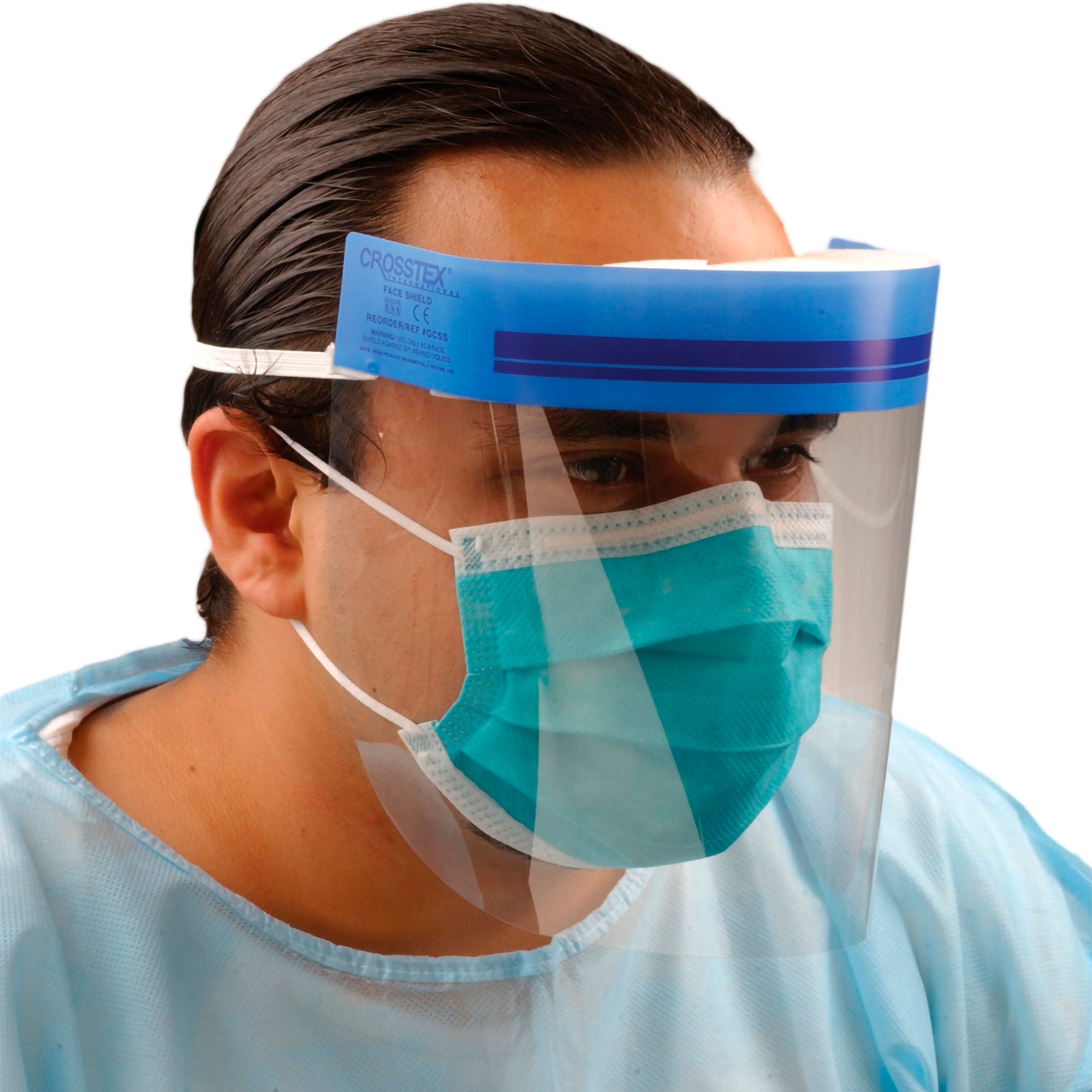 CrossTex® Wraparound Face Shield