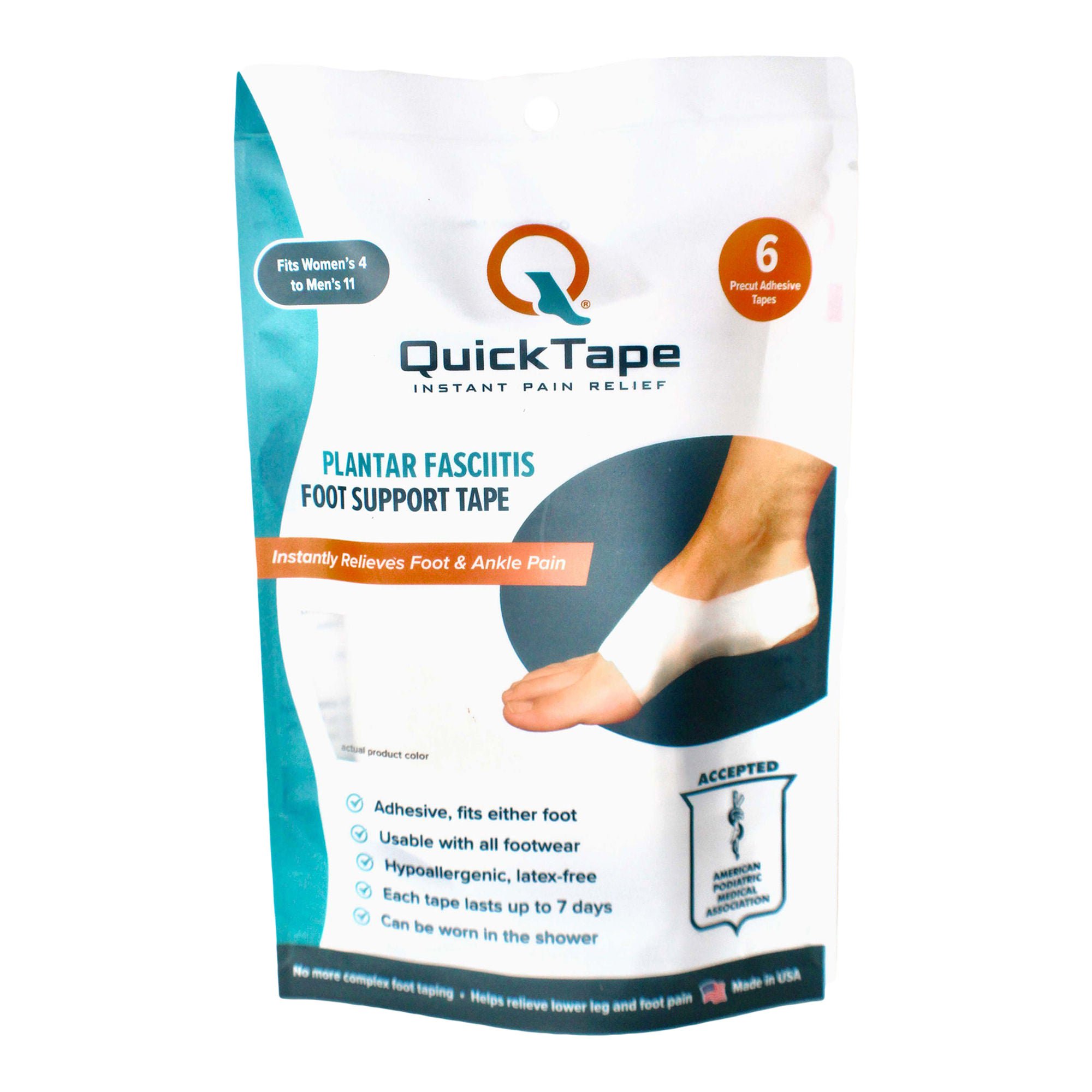 Pedifix STRAPS, SUPPORT QUICK TAPE STD(6/PK)