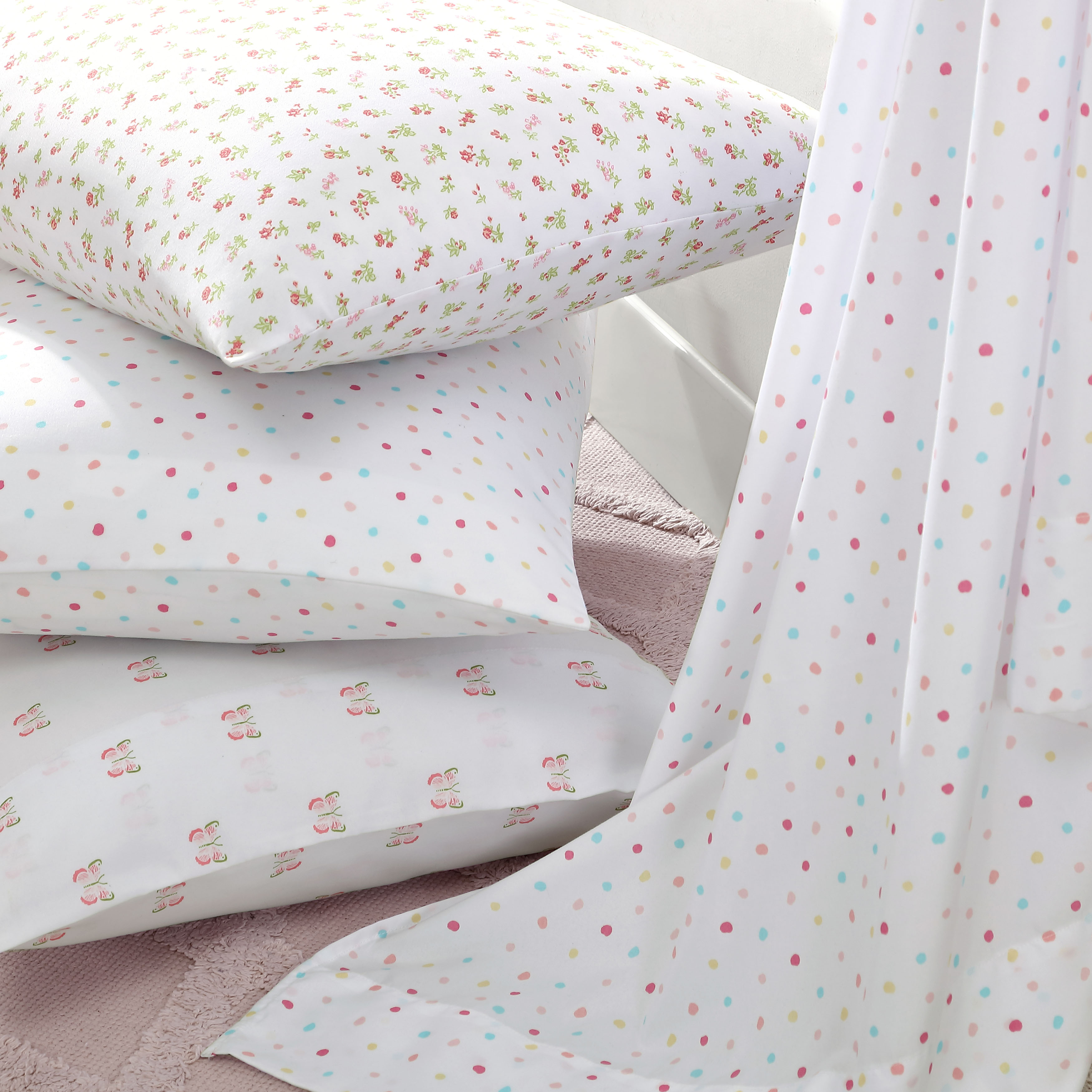 Juego de sábanas azul algodón Laura Ashley Francesca - Imagen 14 de 17