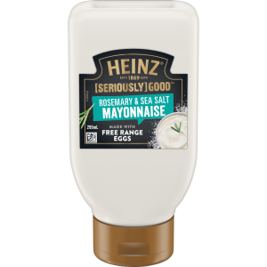 Heinz® [SERIOUSLY] GOOD® Rosemary and Sea Salt Mayonnaise 295mL 