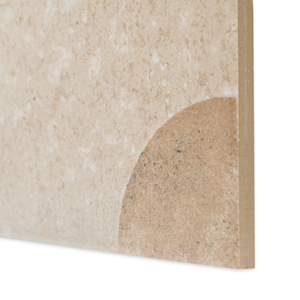 Adagio Decor Element 9-3/4 in. x 9-3/4 in. Porcelain Floor and Wall Tile