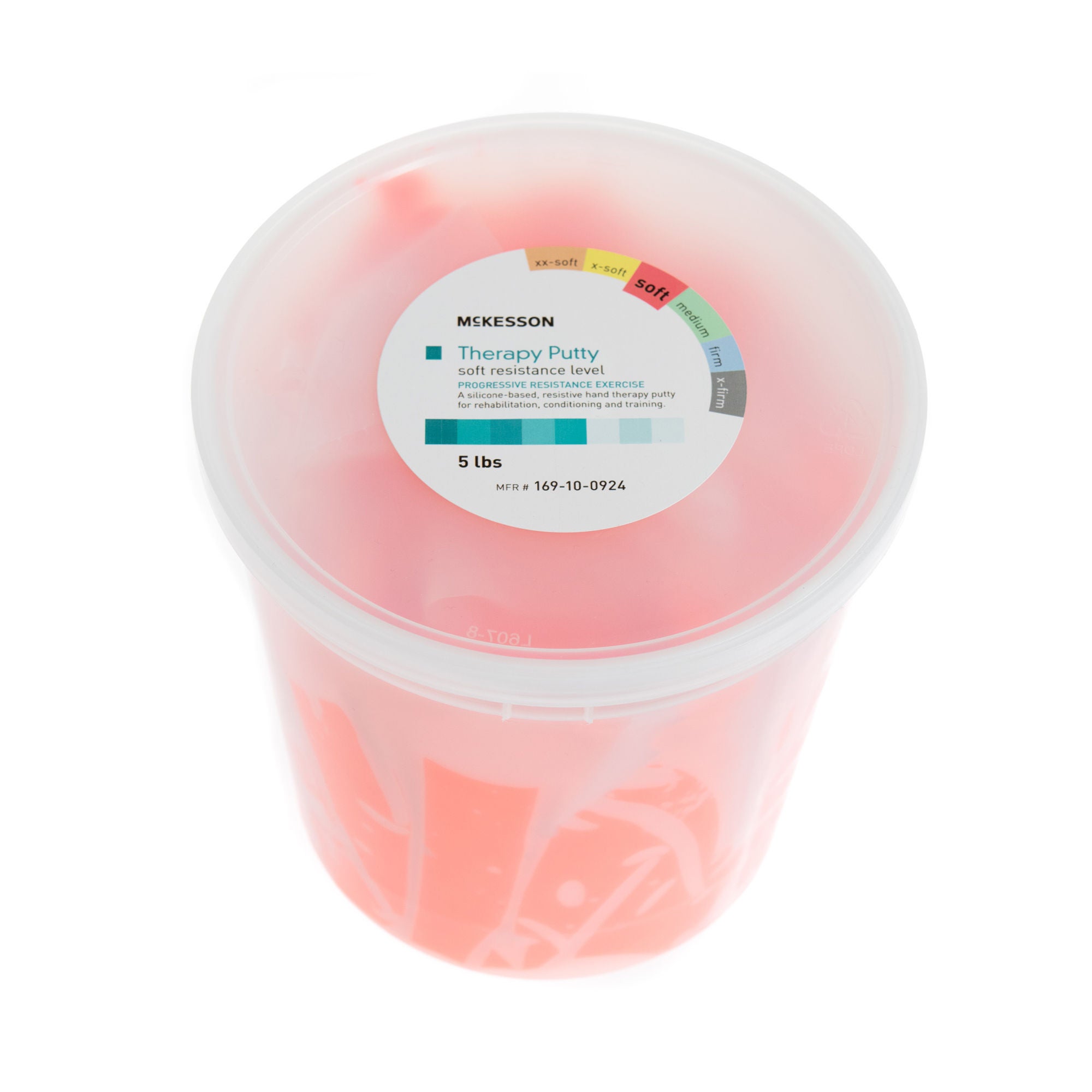 McKesson Therapy Putty, Red, Soft, 5 lb. Container