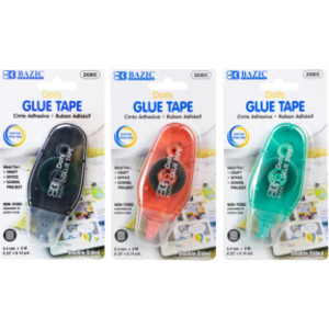 Permanent Dots Glue Tape, 8.4 mm x 8 m, 3-Pack