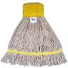 Hillyard, High Performance Blend Looped-End Wet Mop Head with 5" Headband, Small, Natural