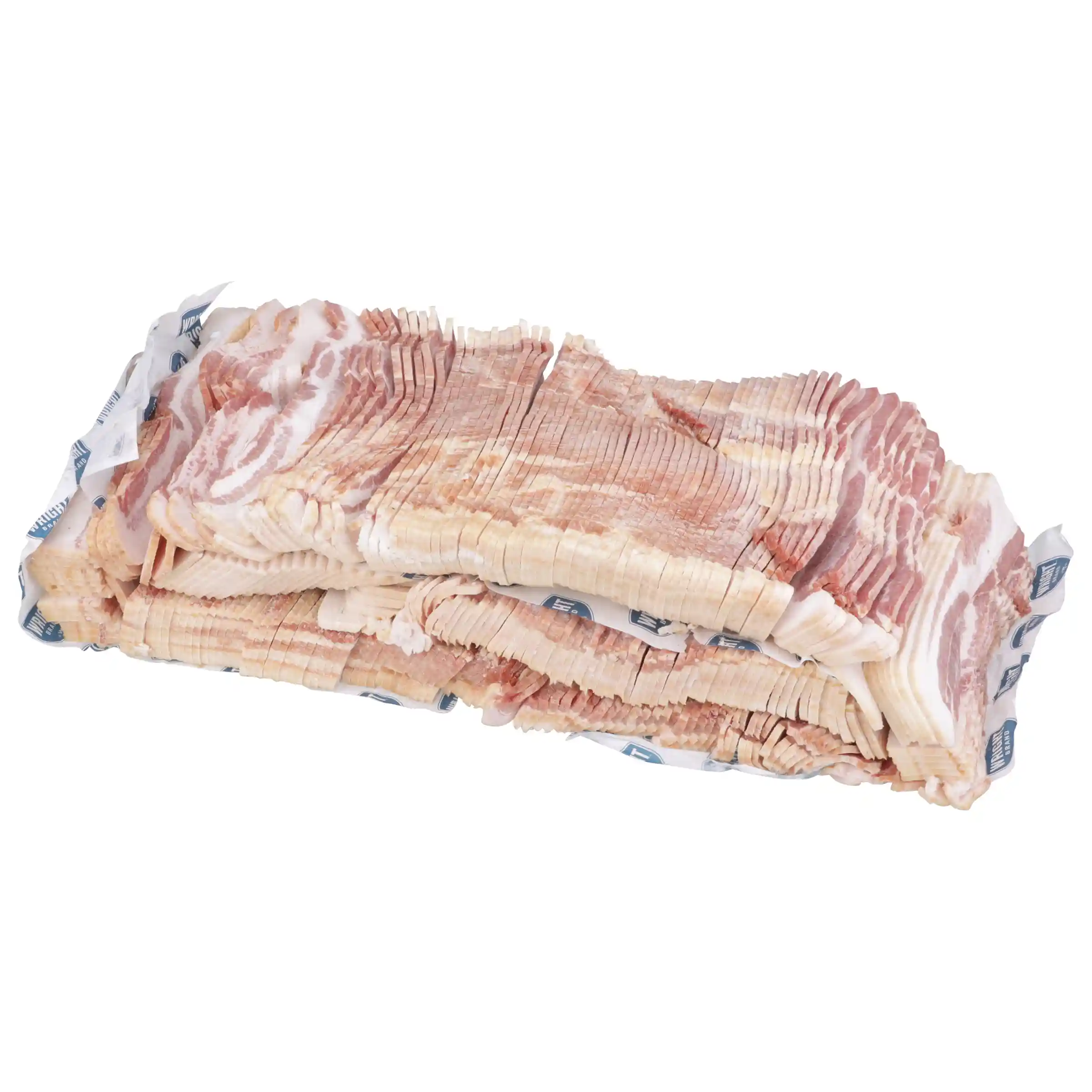 Wright® Brand Naturally Hickory Smoked Thick Sliced Bacon, Bulk, 30 Lbs, 5 Slices/Inch, Frozen_image_3