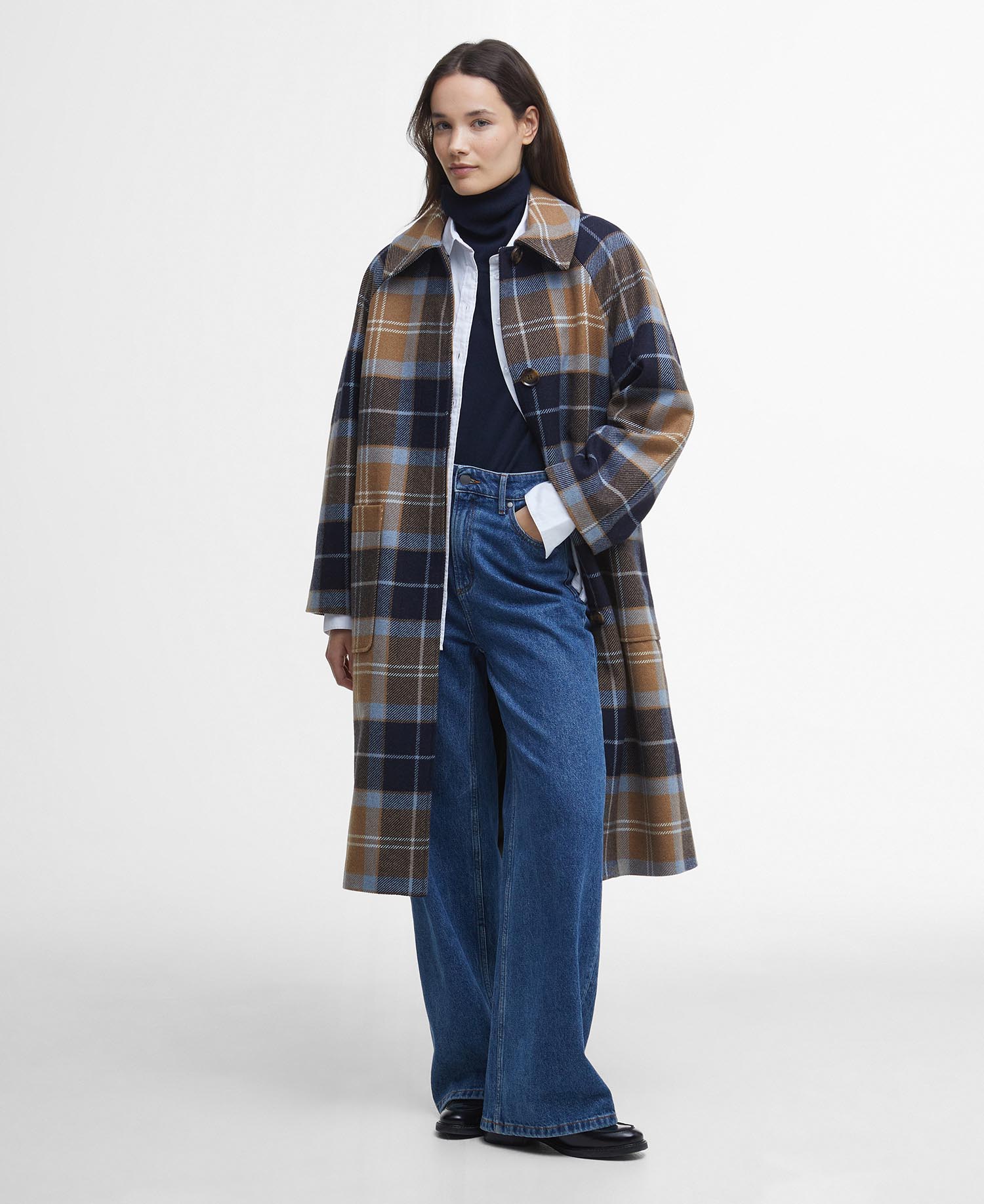 Wollmantel Kira Tartan image number 0