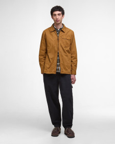 Harton Relaxed Overshirt Bronze Brown