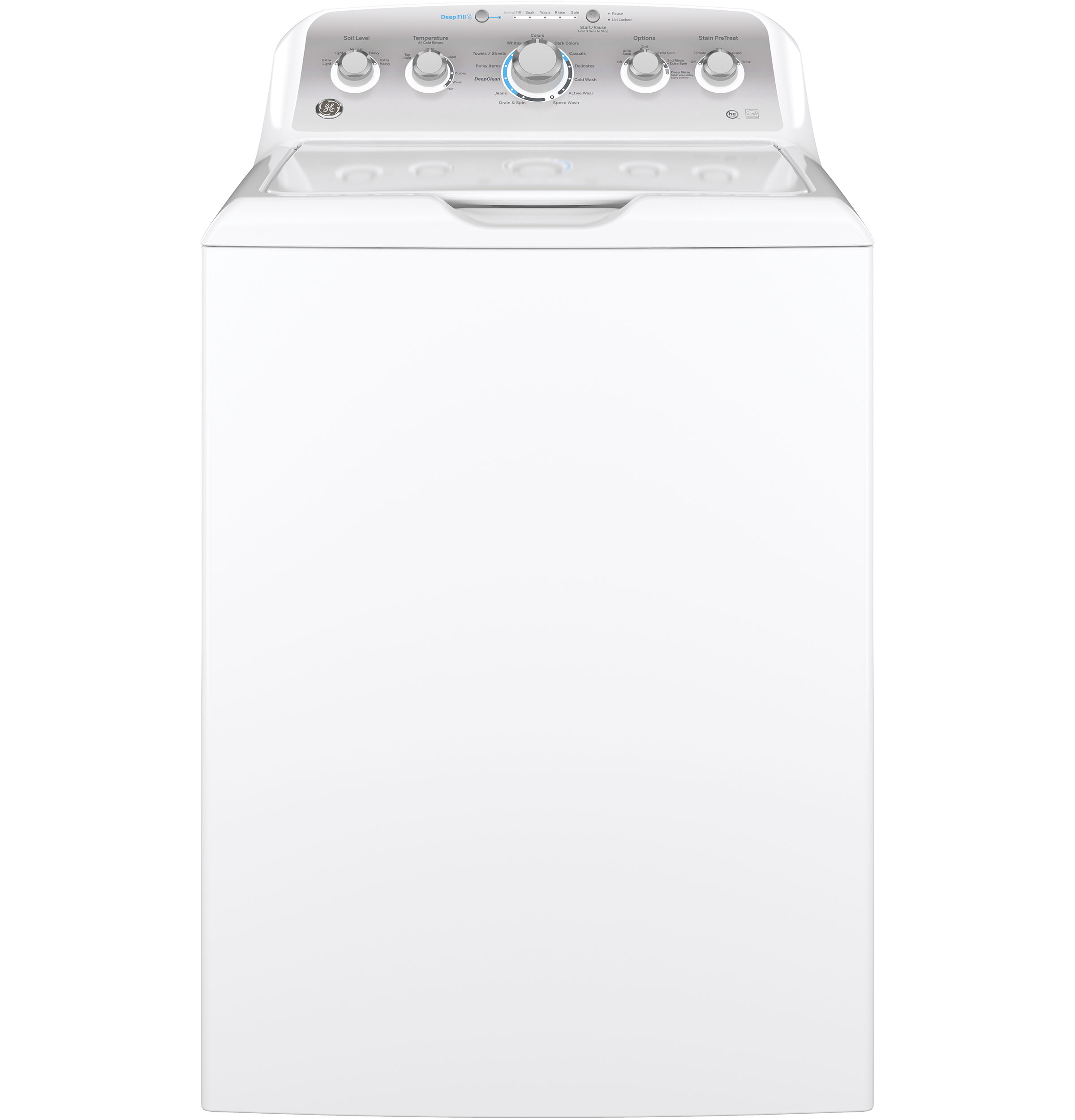 GE® ENERGY STAR® 4.6 cu. ft. Capacity Washer with Stainless Steel Basket