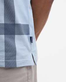 Blaine Tartan Short-Sleeved Polo Shirt 
